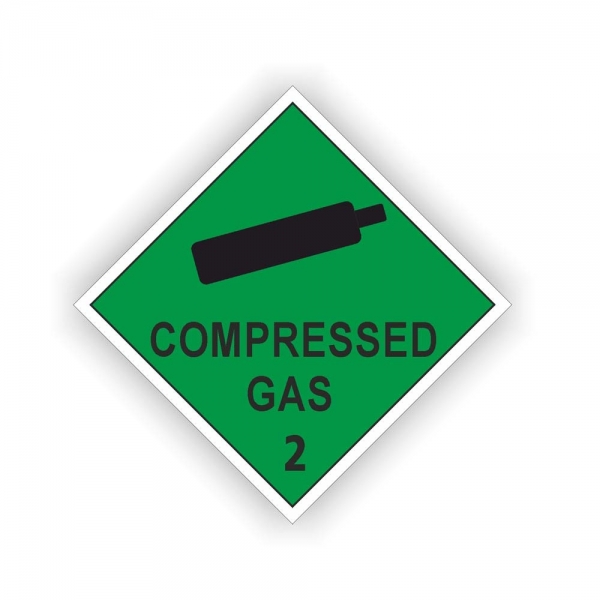 Cylinder Contents Sticker Compressed Gas Air Or Nitrox